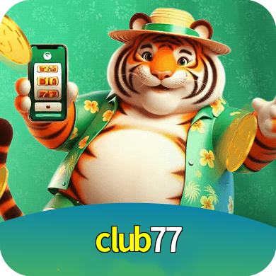 Imagem promocional da club77 mostrando a plataforma e suas vantagens